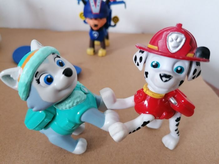 Lot Pat Patrouille 2 véhicules 3 figurines - photo numéro 3