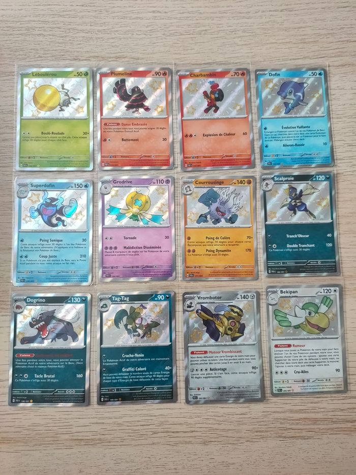 Shiny Destinées de Paldea -lot ou unité-