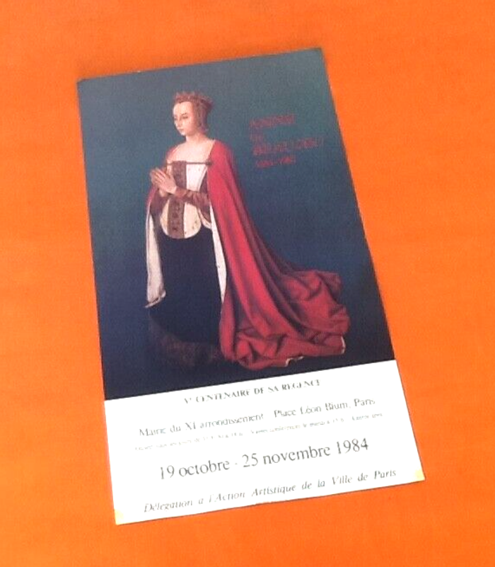 Affiche Anne de Beaujeu (1483-1983) Vème Centenaire de sa régence