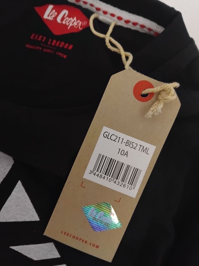 Tee-shirt manches longues Lee Cooper, 10 ans - photo numéro 4