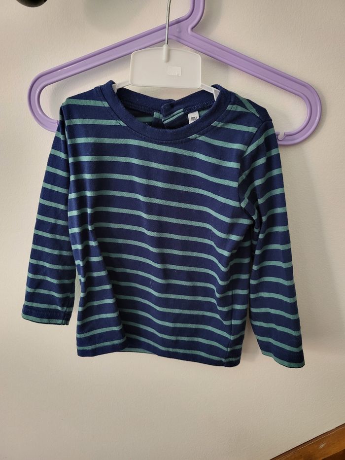 Ensemble salopette + Tee-shirt manches longues - photo numéro 4