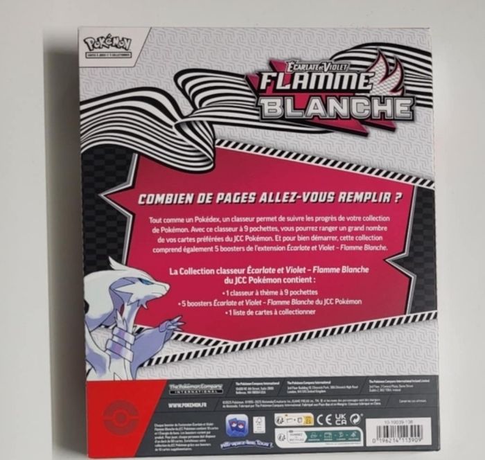 Pokémon 10.5 Flamme Blanche Coffret - photo numéro 2