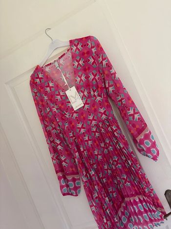 Robe fluide manches longues