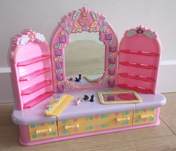 Coiffeuse polly pocket bluebird pyjama party