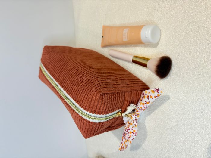 Trousse de toilette Terracotta fleurie - photo numéro 10