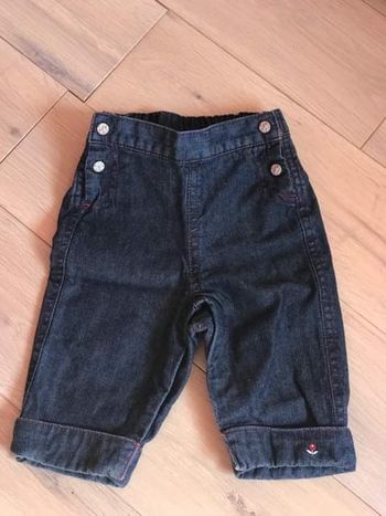 Jean droit Jacadi, 3 mois