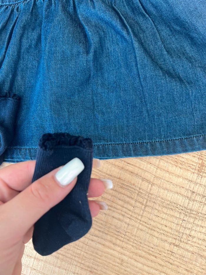 Lot vêtements été 3 mois robes chaussettes chaussons bandeau petit bateau Jacadi Liberty - photo numéro 7