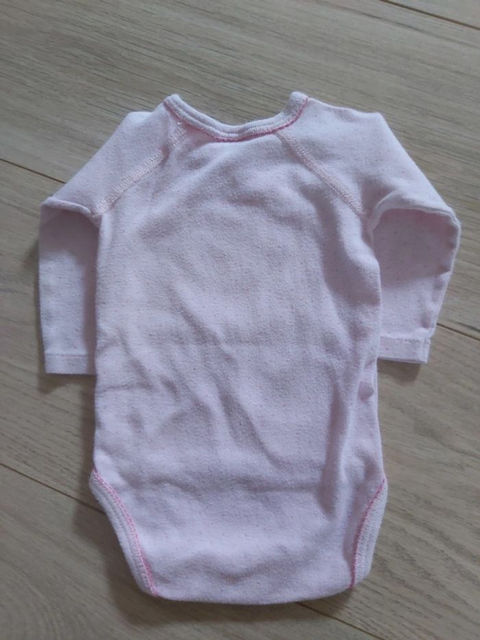 Lot de 3 bodies manches longues croisés fille 3 mois (78) - photo numéro 11