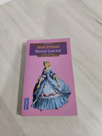 Livre poche Manon Lescaut avec clé de l'oeuvre