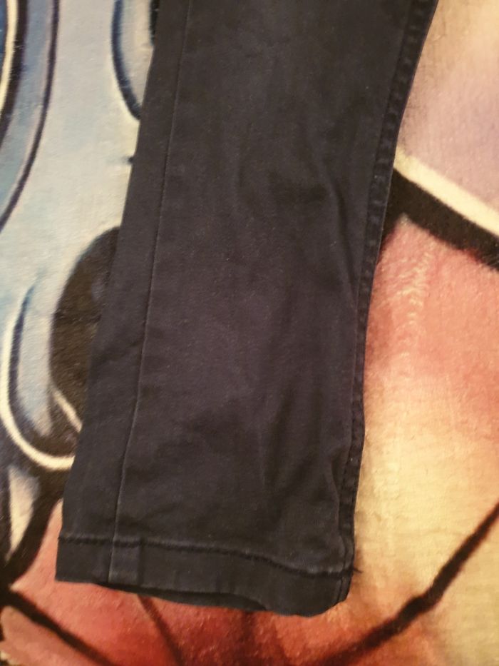 Pantalon jeans bleu foncé 4 ans 104 cm  C&A - photo numéro 4