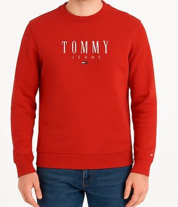 Sweat-shirt rouge Tommy Jeans