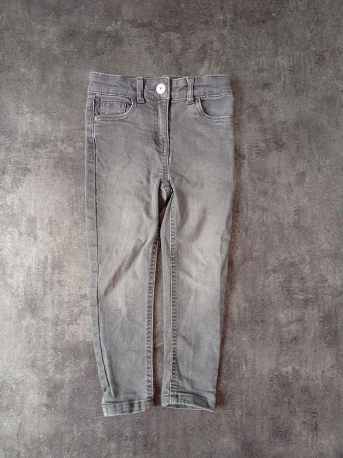 Jean slim gris