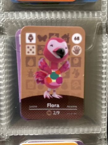mini carte amiibo flora