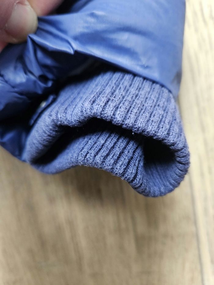 Doudoune à capuche bleu marine Obaïbi 3 ans - photo numéro 3