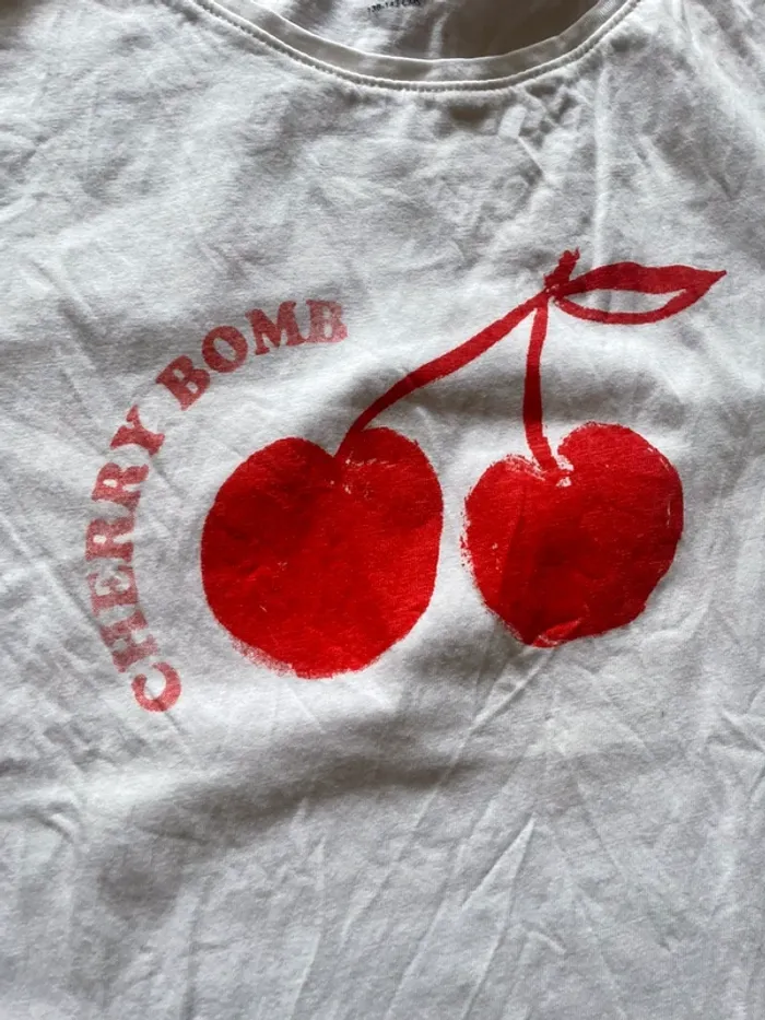 Lot t shirts fille 10 ans - photo numéro 9