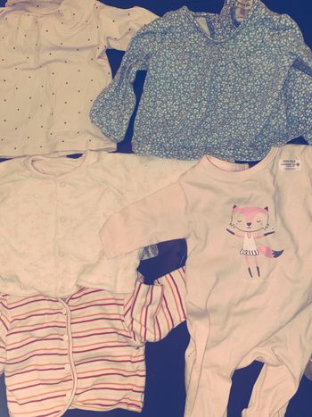 Lots vêtements bébé fille