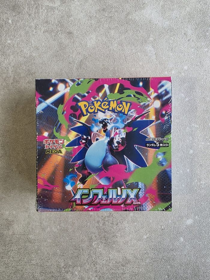 Display pokemon méga inferno X m2 japonais