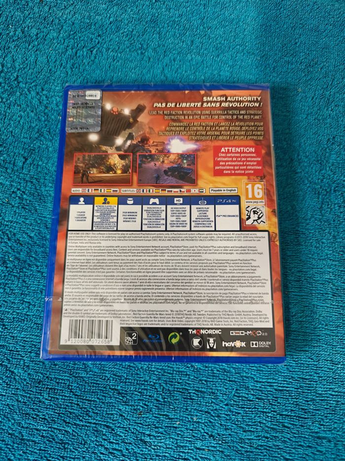 PS4 Red faction guerilla - photo numéro 2