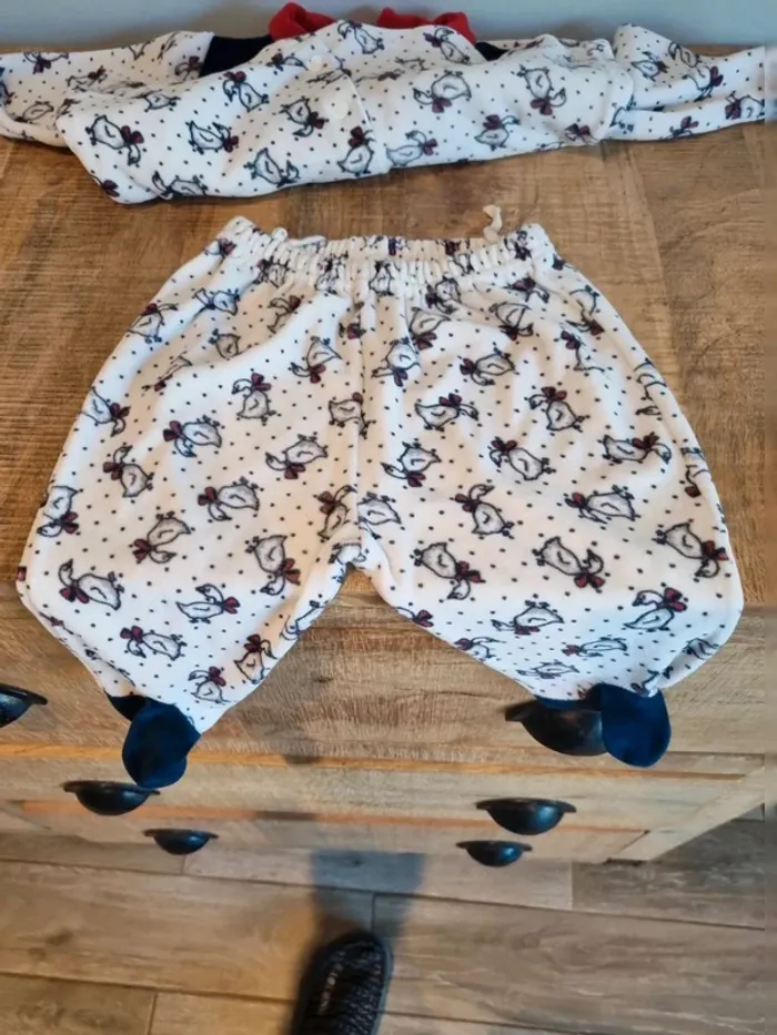 Pyjama 2 pièces fille 6 mois - photo numéro 3