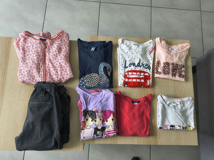 Lot vêtements fille 10 ans