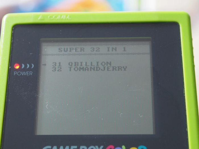 Jeu Game Boy Color 32 in 1 - photo numéro 5