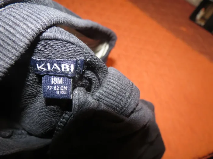 Gilet a zippé garçon taille 18 mois - photo numéro 4