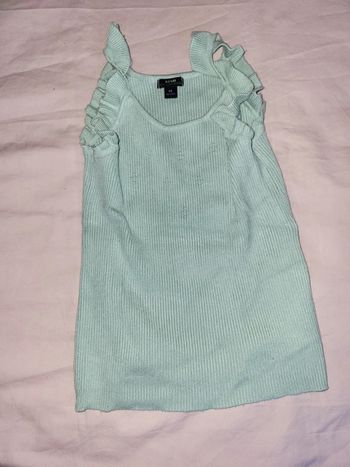 Débardeur vert d'eau  8 ans