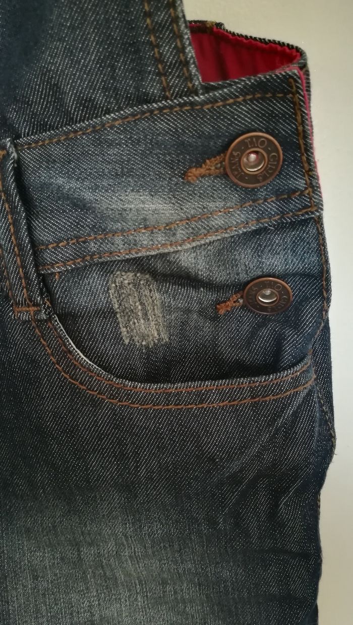 Salopette en jean - photo numéro 4