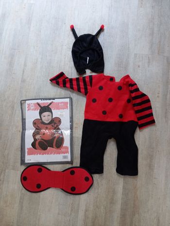 Déguisement coccinelle 12-18 mois