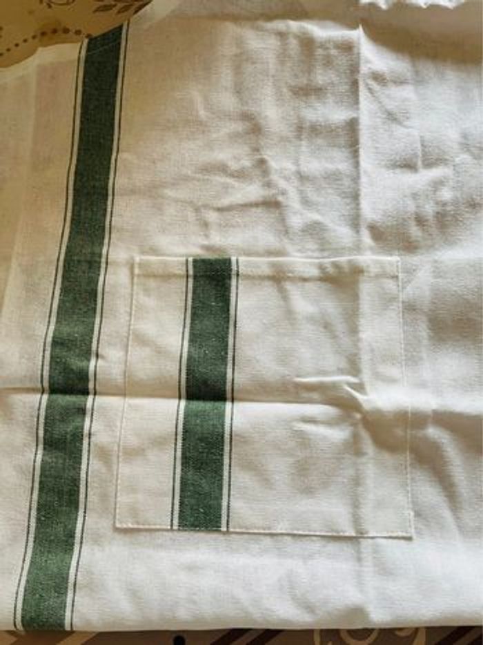 Tablier de cuisine blanc brodé Carli - photo numéro 6