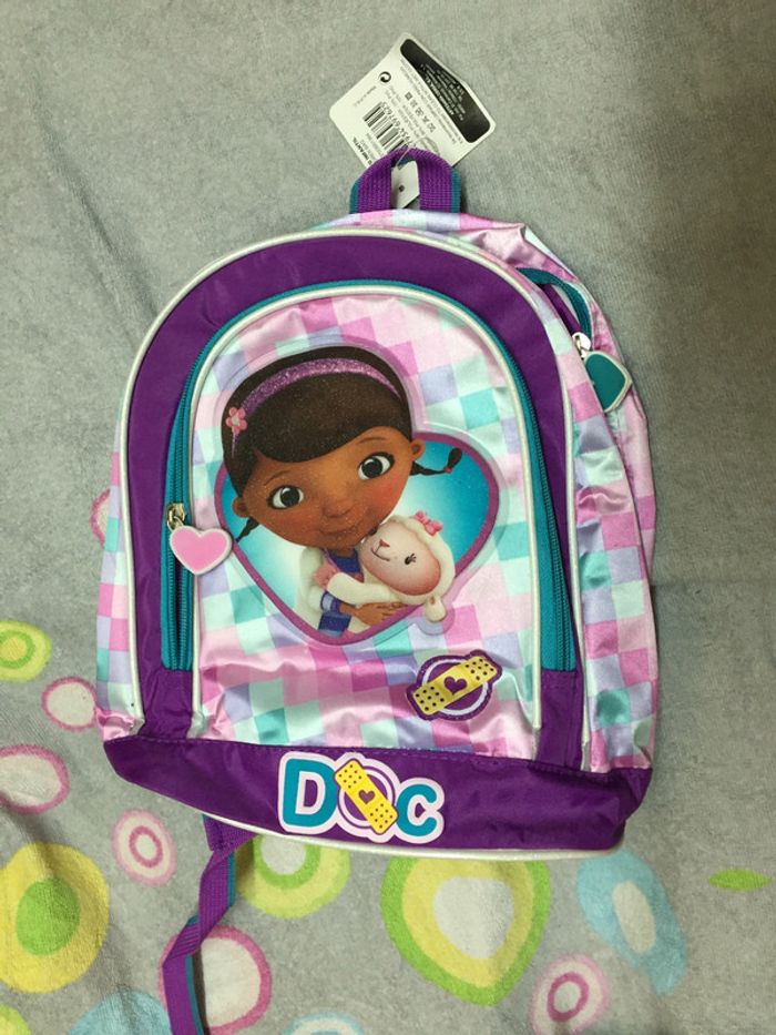 Sac à goûter Doc La peluche