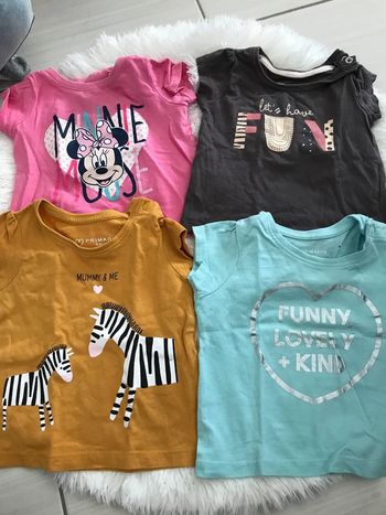 Lot t shirt minnie savane glace