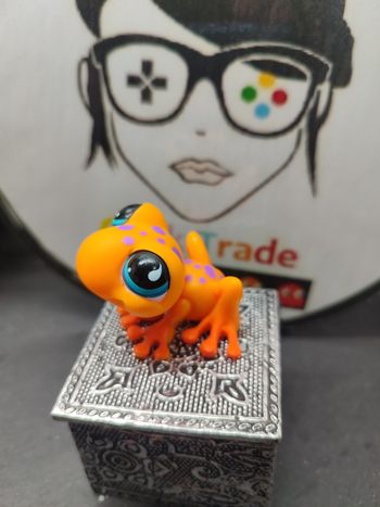 Lps01044 My Littlest Petshop Lps Pet Shop Authentic  Grenouille Frog 874