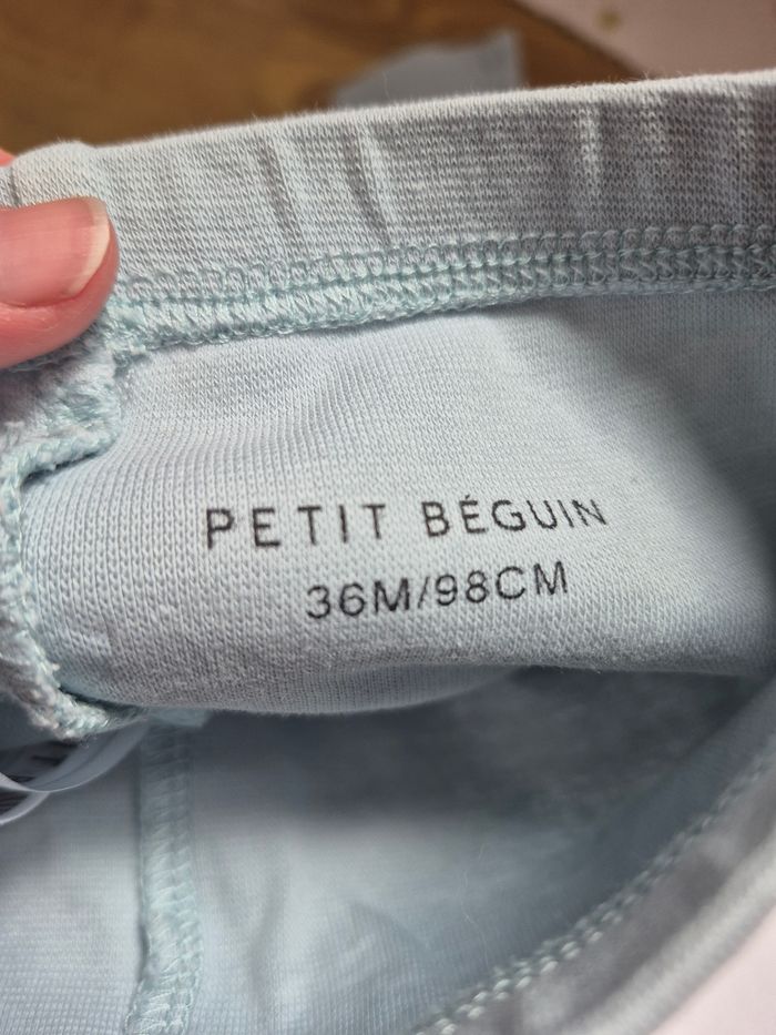 Lot 2 leggings petit béguin 36mois 98cm - photo numéro 4