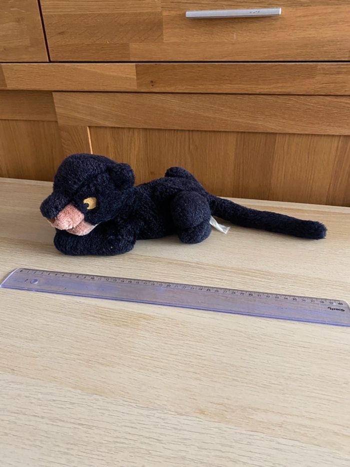 Peluche livre jungle book disney store panthère noire bagheera plush