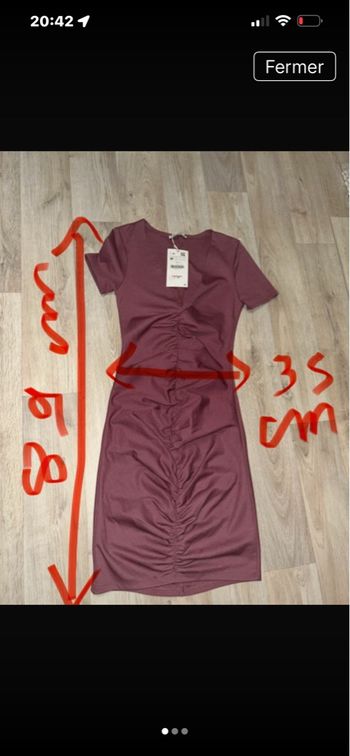 Robe Zara taille M