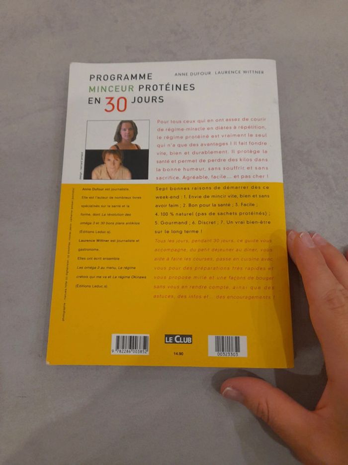 Programme minceur protéines en 30 jours - photo numéro 2