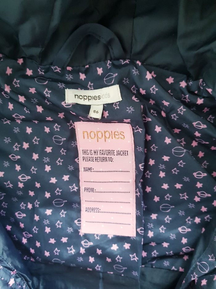 Noppies Kids - Manteau / parka avec capuche - Bleu marine (18 mois) - photo numéro 9