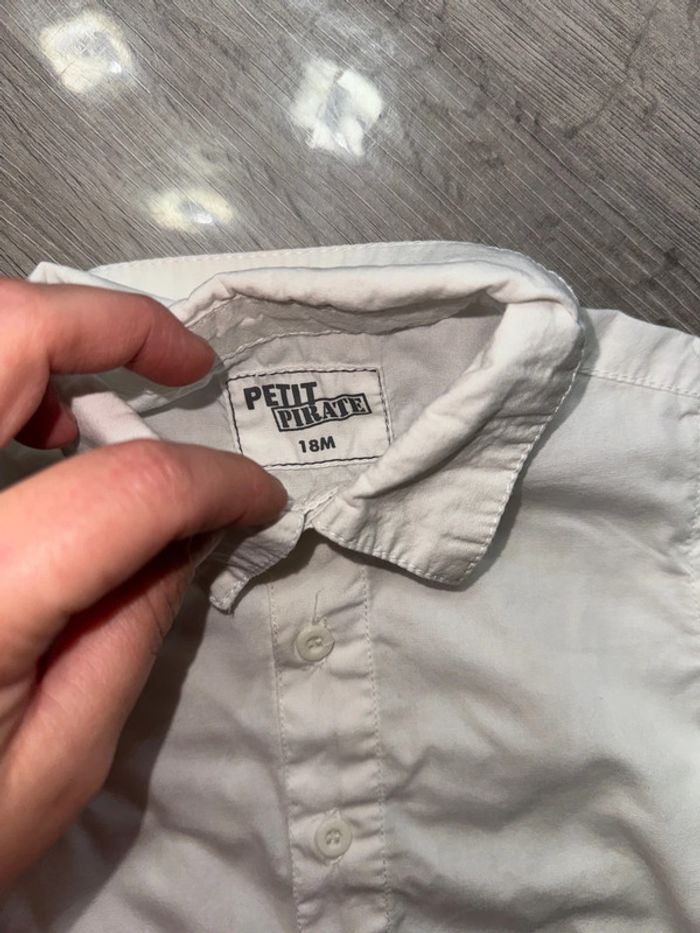 Chemise petit pirate 18 mois - photo numéro 3