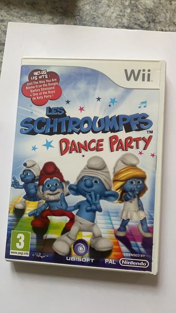 les schtroumpfs Dance party wii