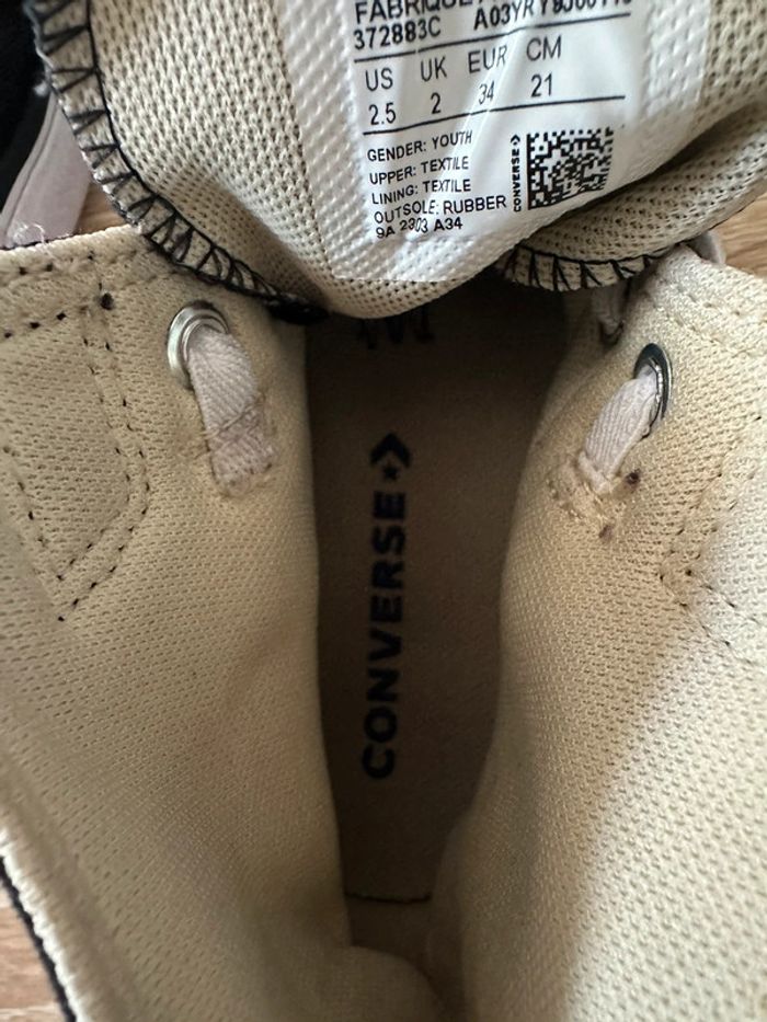 Baskets Converse noires - photo numéro 7