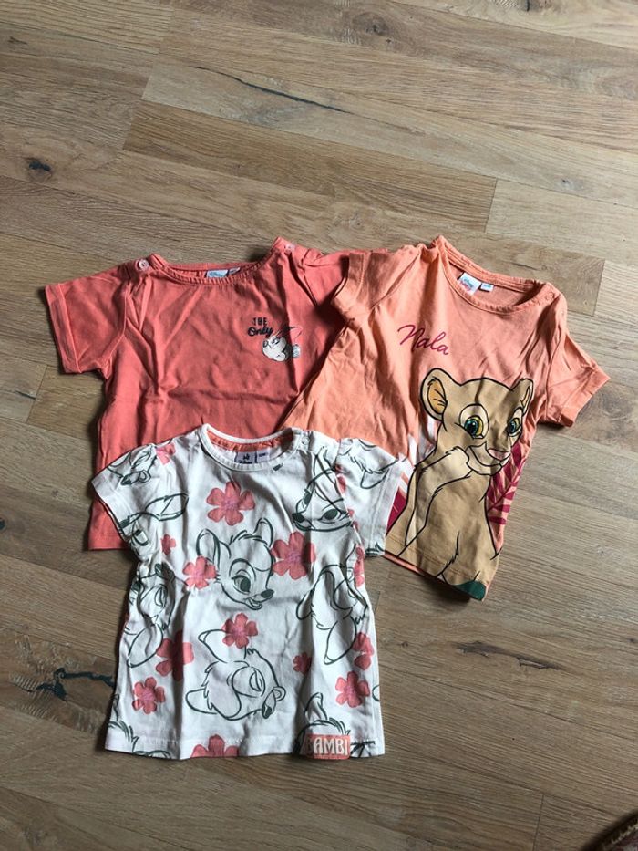 Lot de tee shirt