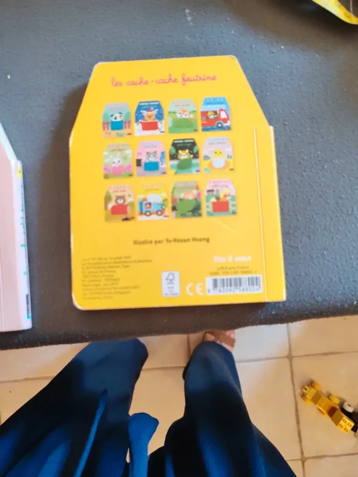 Lot de 2 livres en feutrine - photo numéro 4