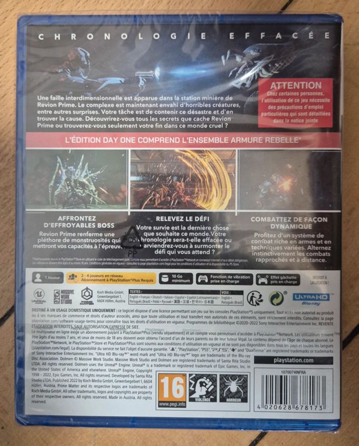Dolmen. Neuf sous blister. Sony PlayStation 5 / PS5. - photo numéro 2