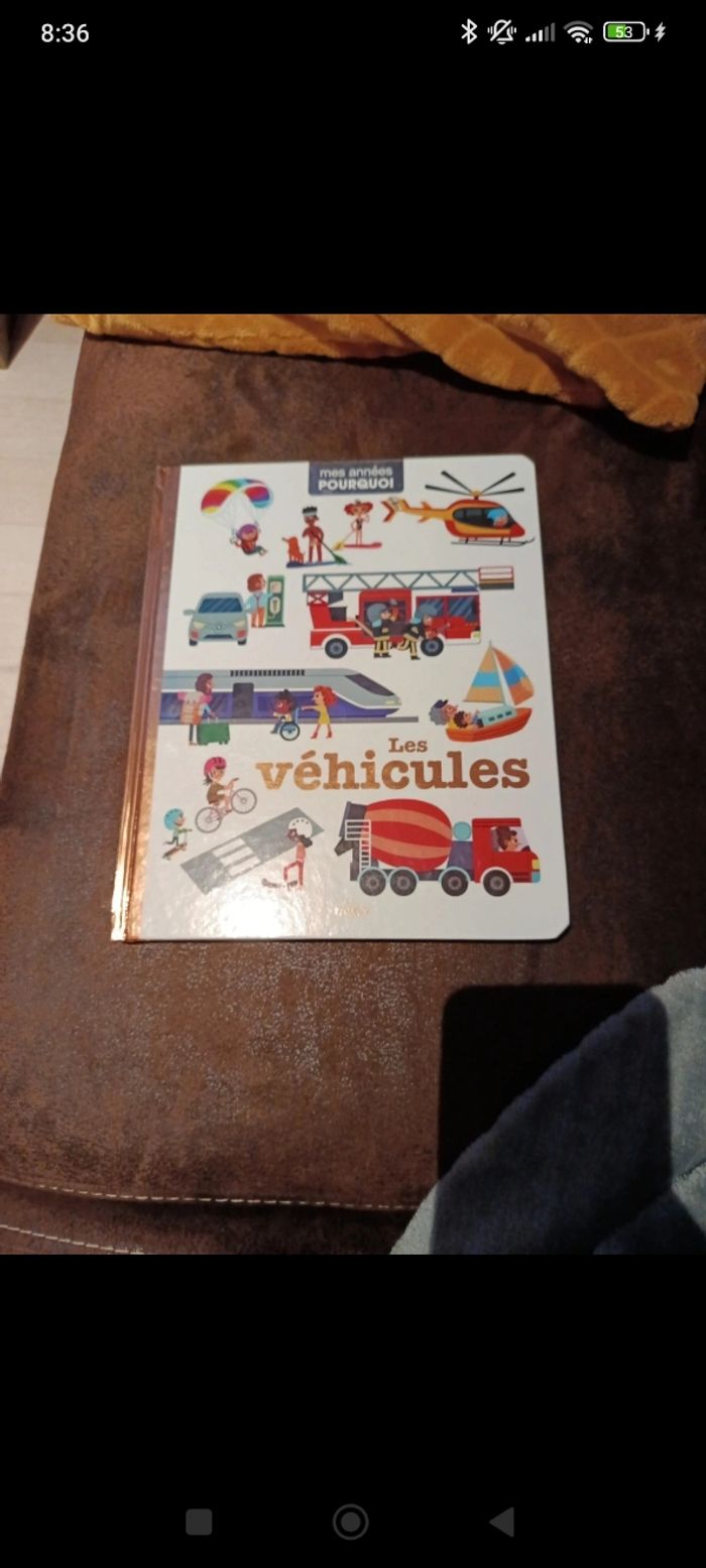 Livre sur les véhicules