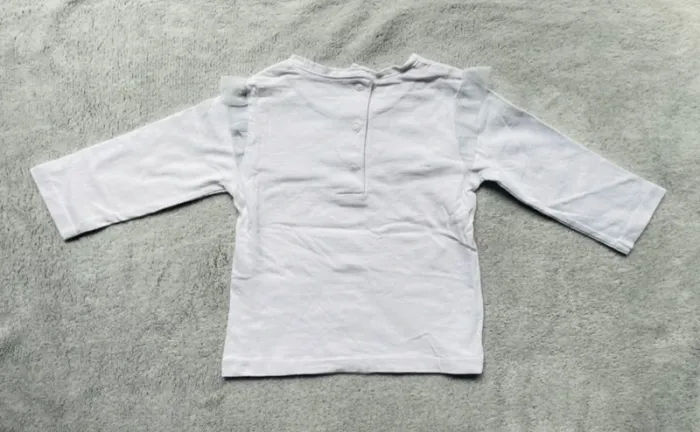 Tee shirt manches longues, 12 mois - photo numéro 3