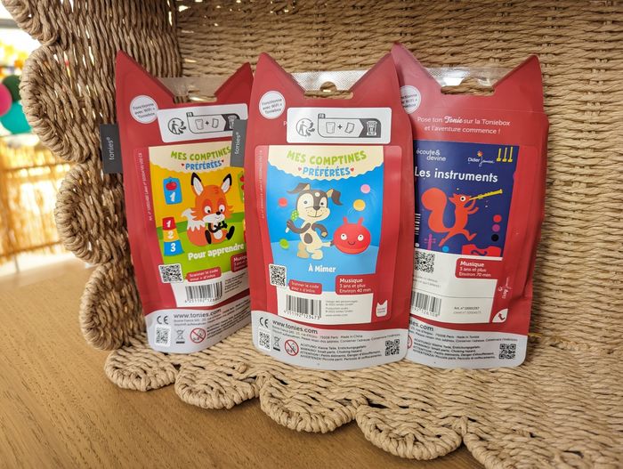 Lot 3 tonies musicaux - photo numéro 2