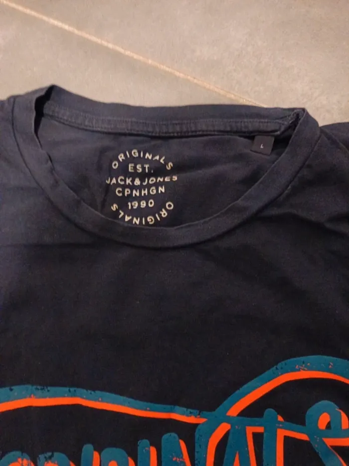 Lot tee shirt taille L - photo numéro 5