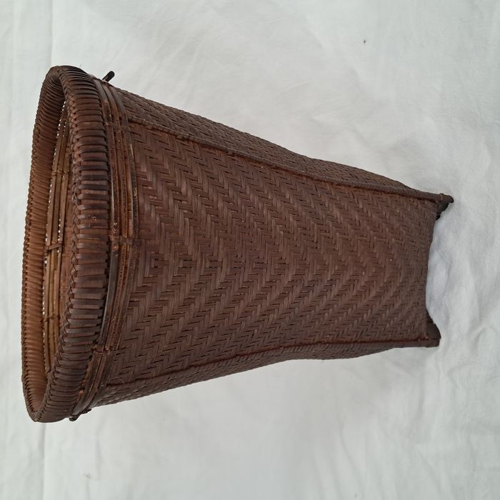 Panier panière en rotin osier roseau du Laos Hauteur 29 cm - photo numéro 4
