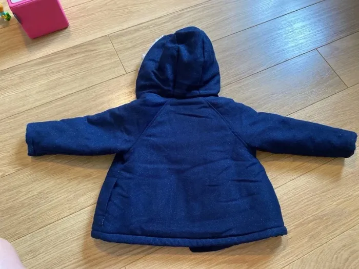 24 mois- doudoune à capuche obaibi - photo numéro 7